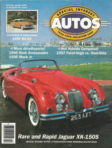 SPECIAL-INTEREST AUTOS 1992 OCT #131 - JAGUAR XK-150S,FACEL VEGA vs. DUAL-GHIA